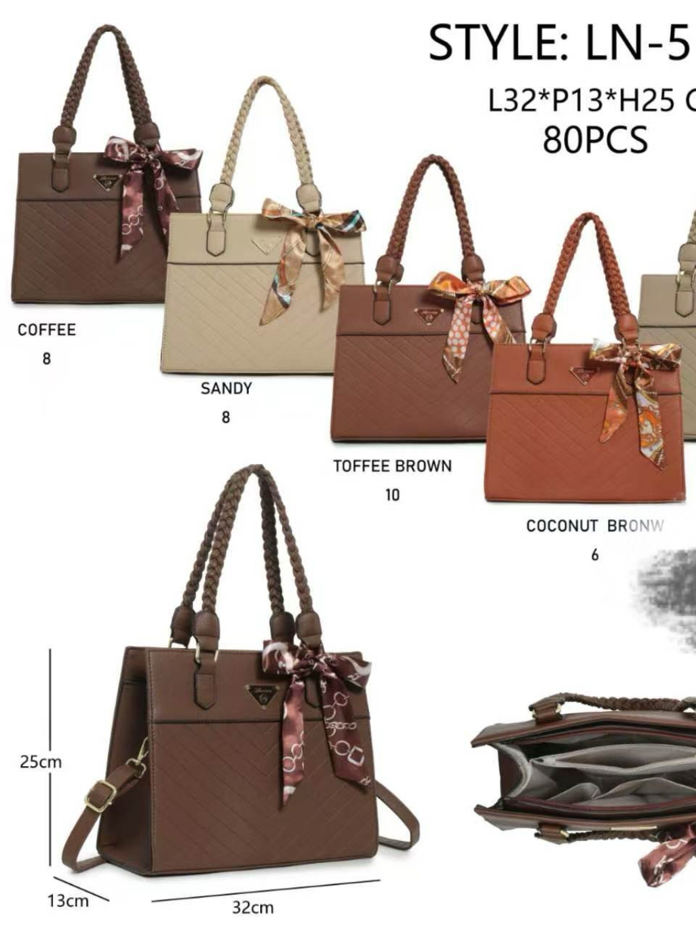 Bolsa de feminina grande de moda 517