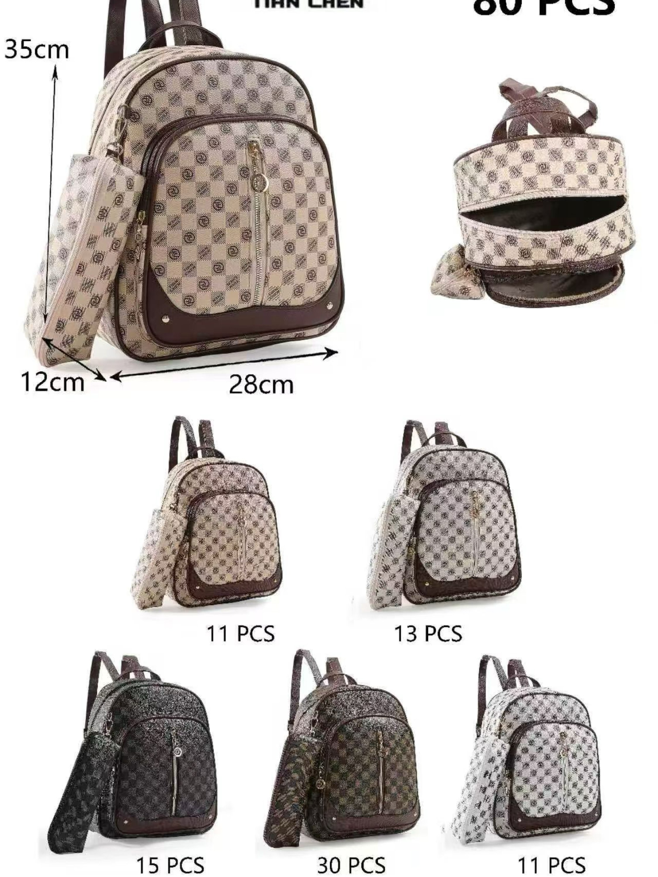 Mochila feminina grande 9118