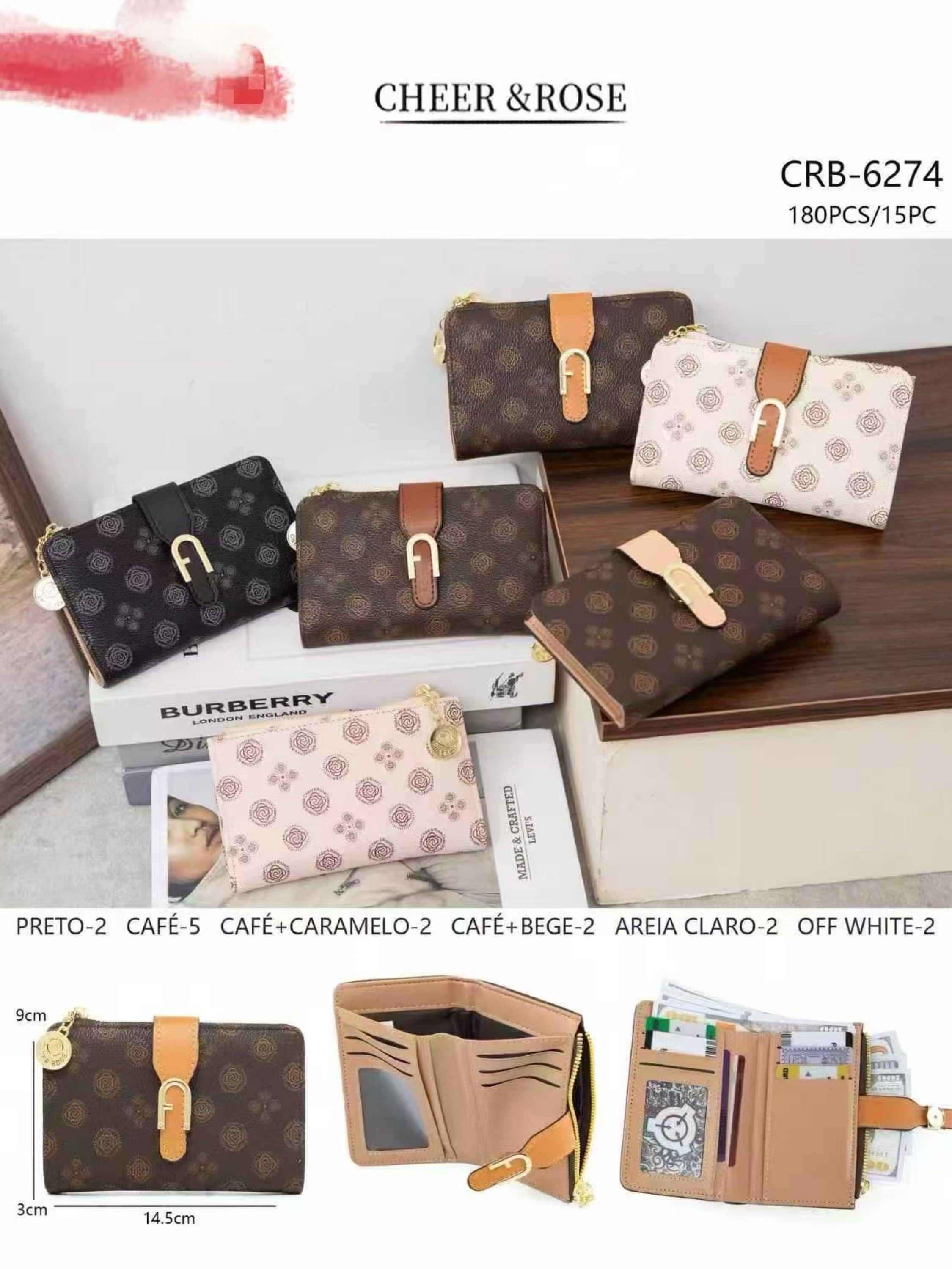 Carteira feminina 6274