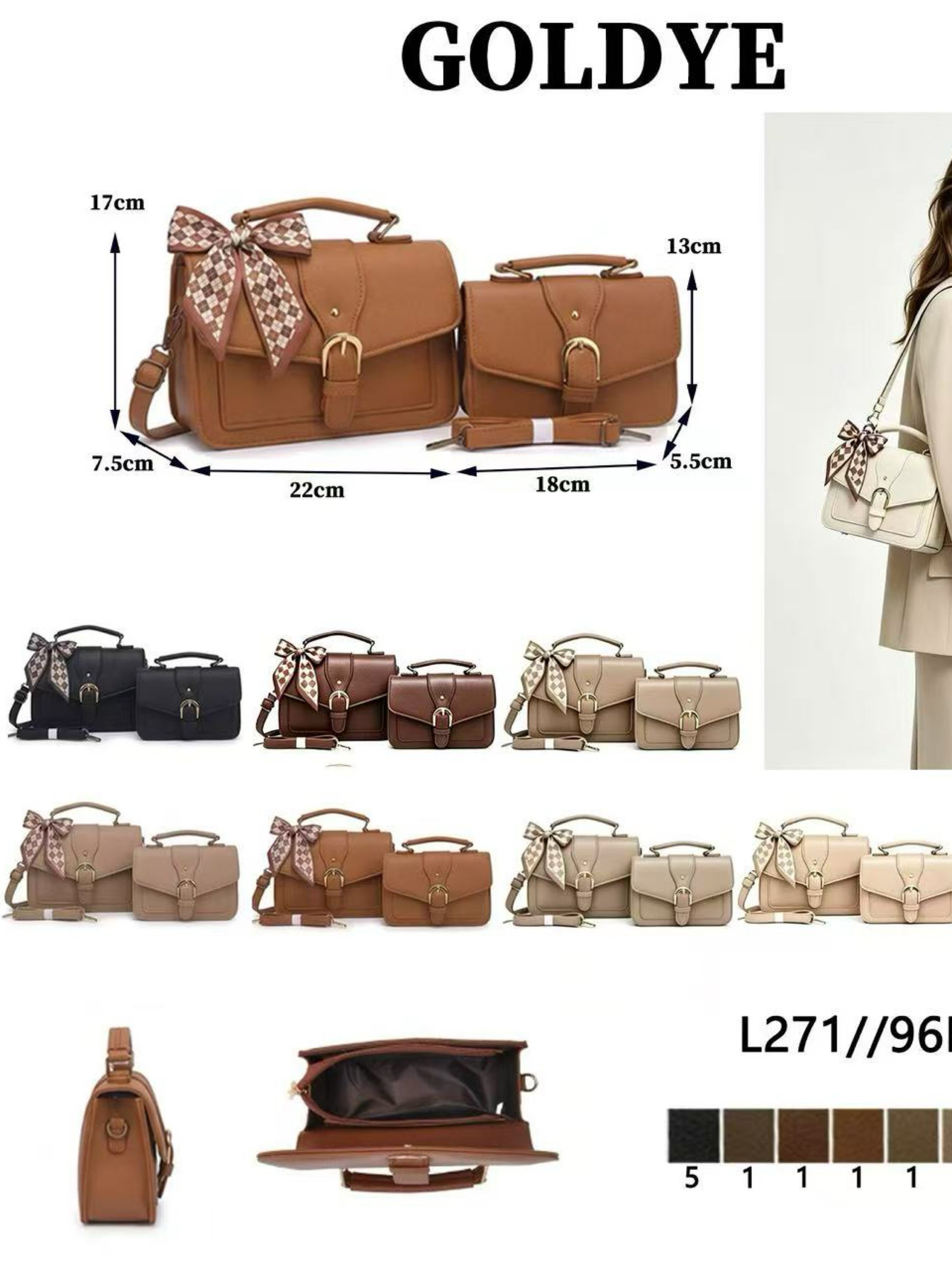 Bolsas kit com 2 pc 271