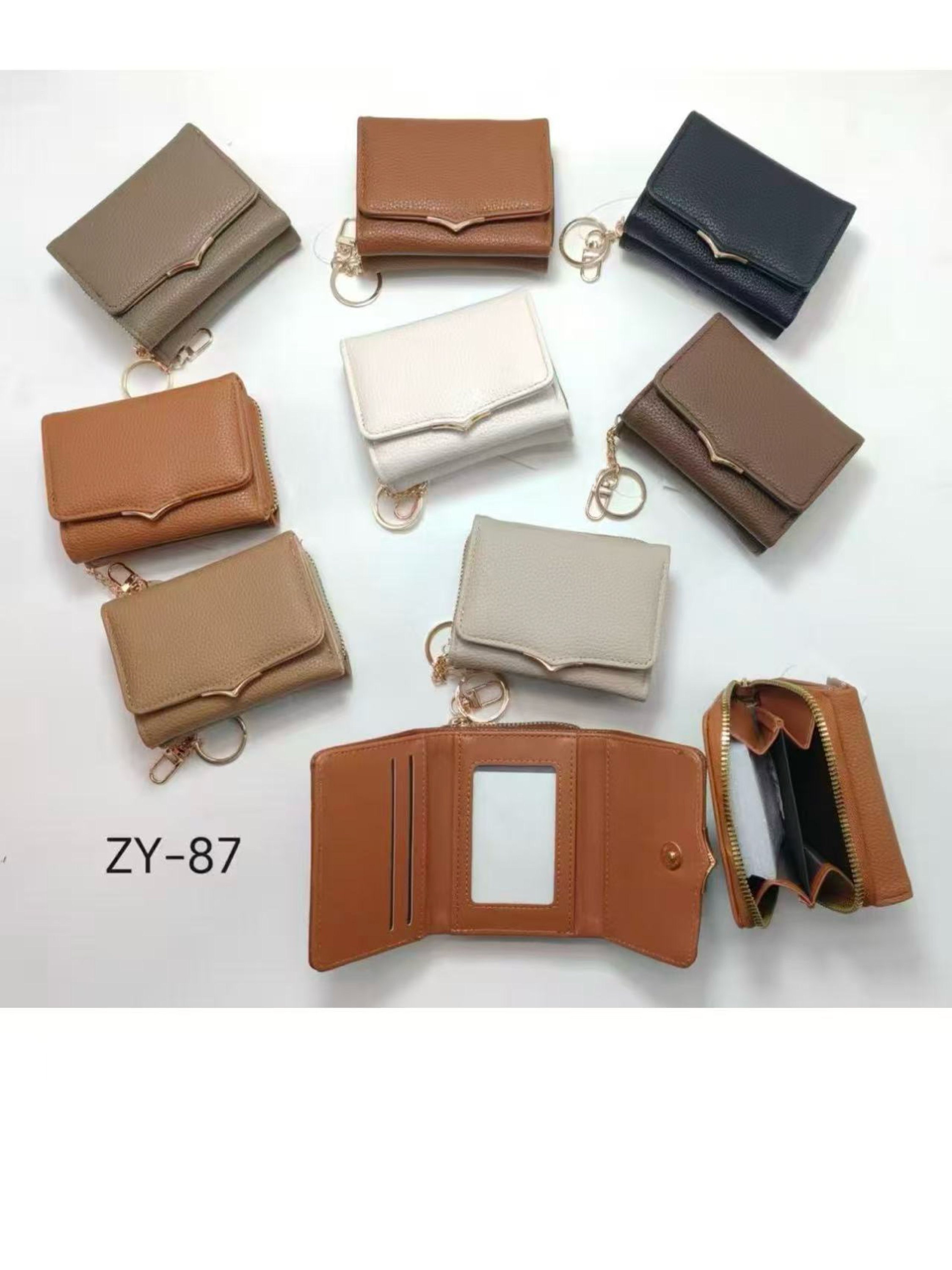 Carteira feminina kit com 15 pc zy-87