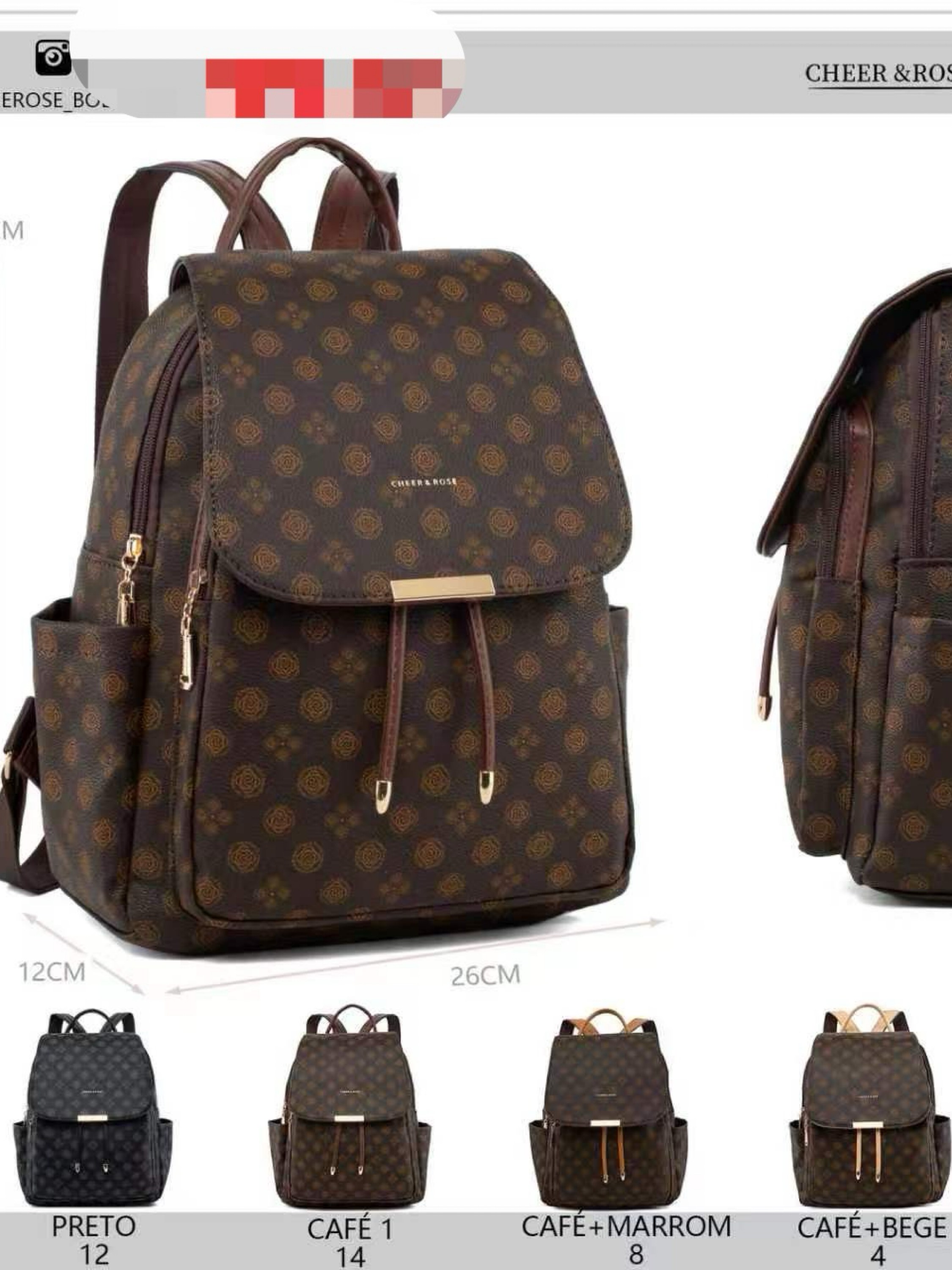 Mochila feminina 21689