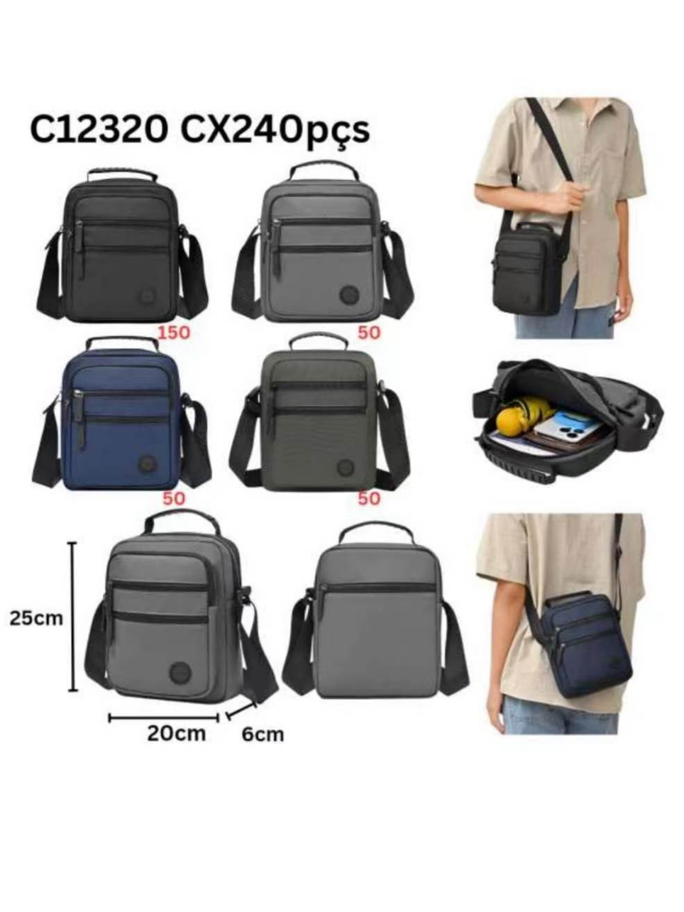 Bolsa de transversal