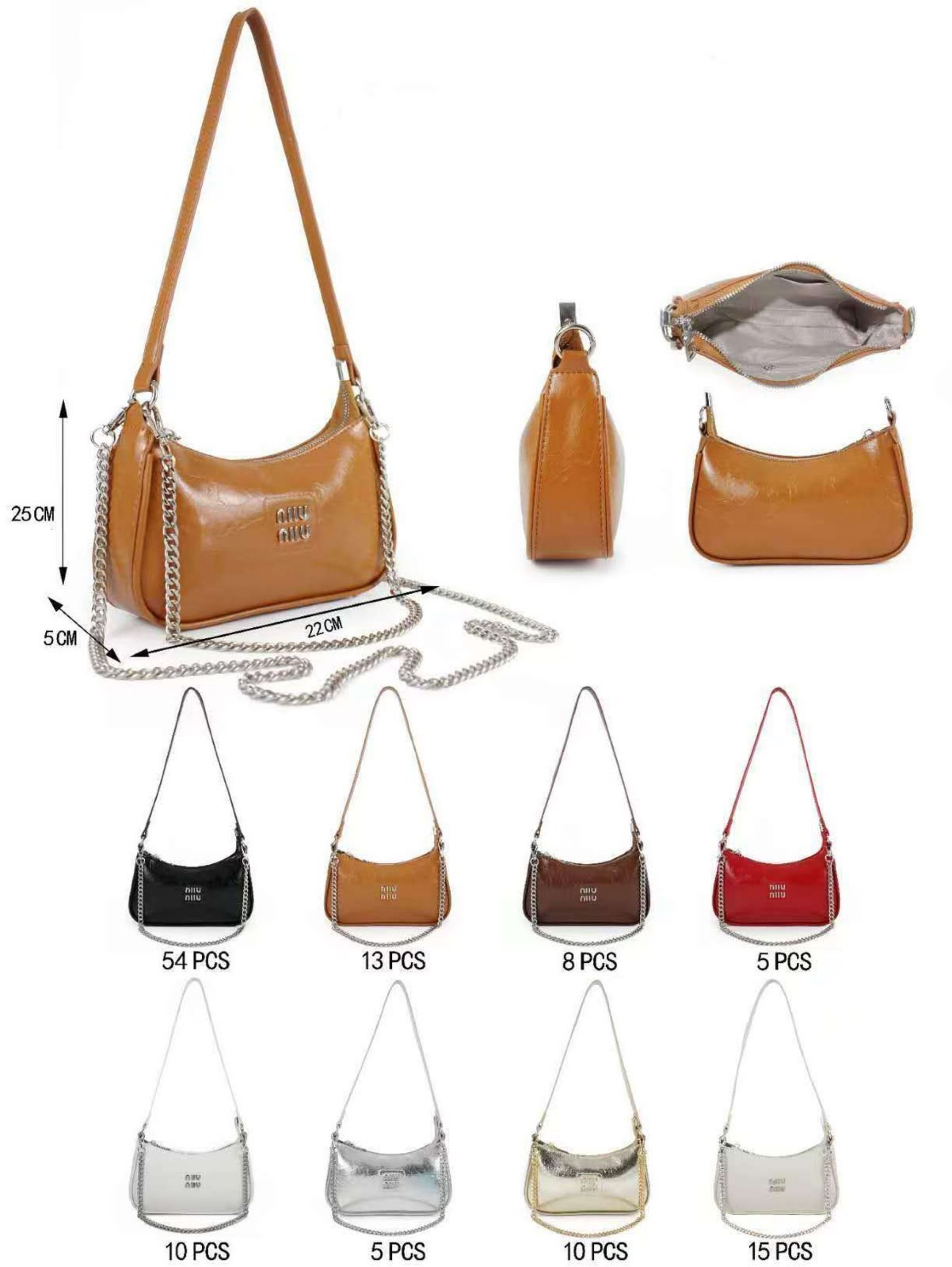 Bolsas transversal