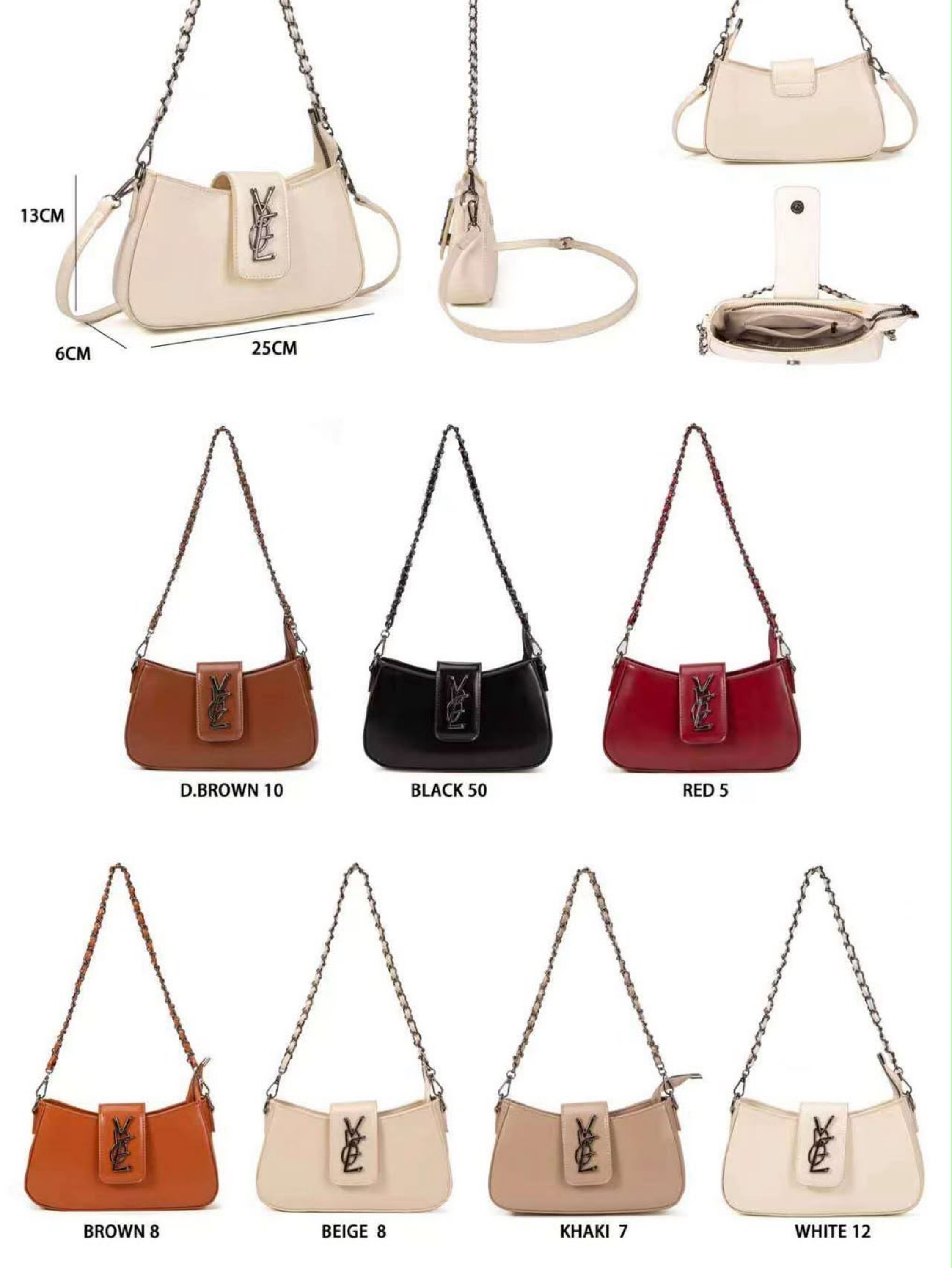 Bolsas transversal casual