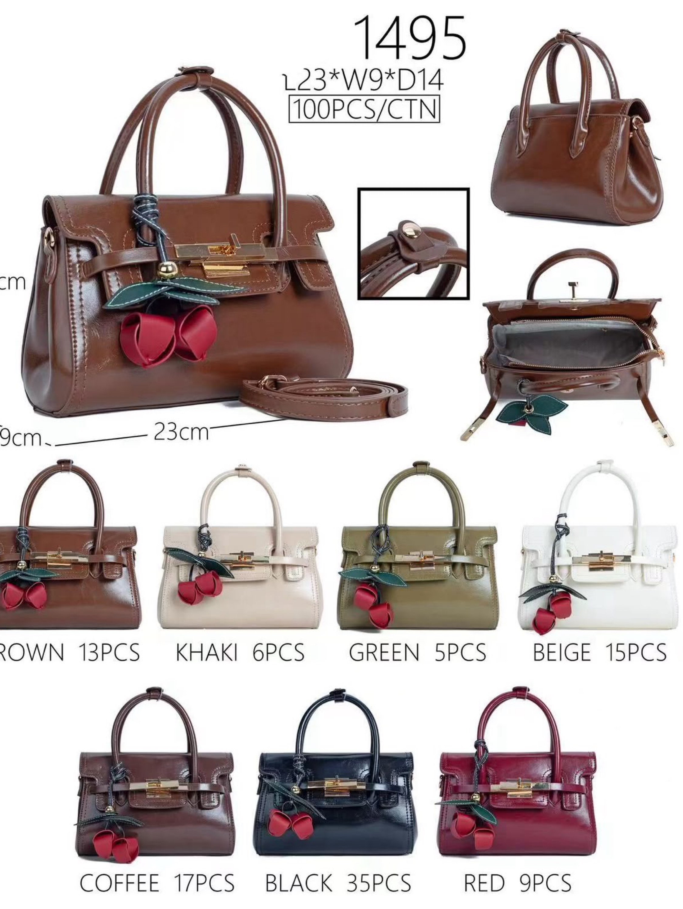 Bolsas de lado