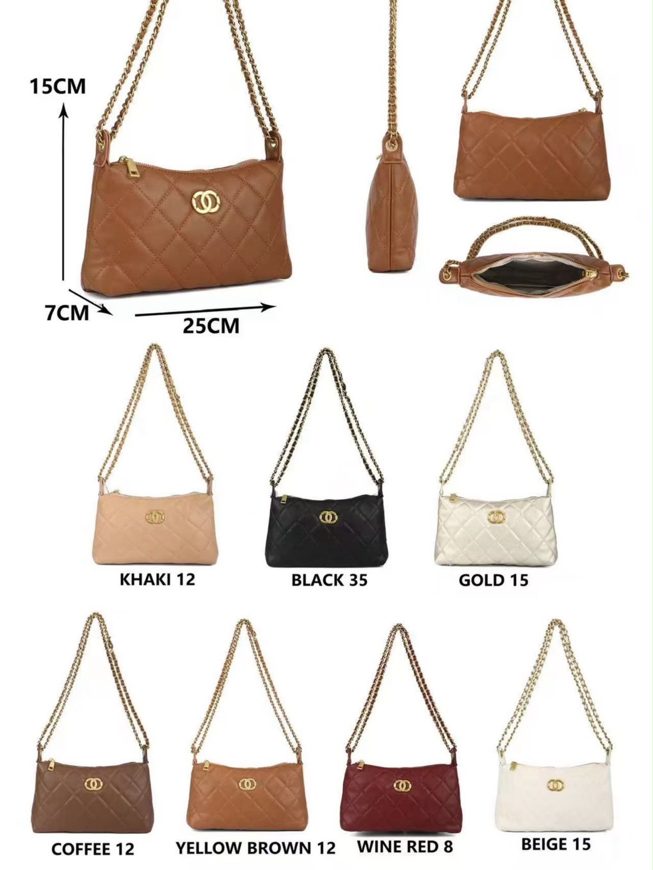 Bolsas de ombro casual