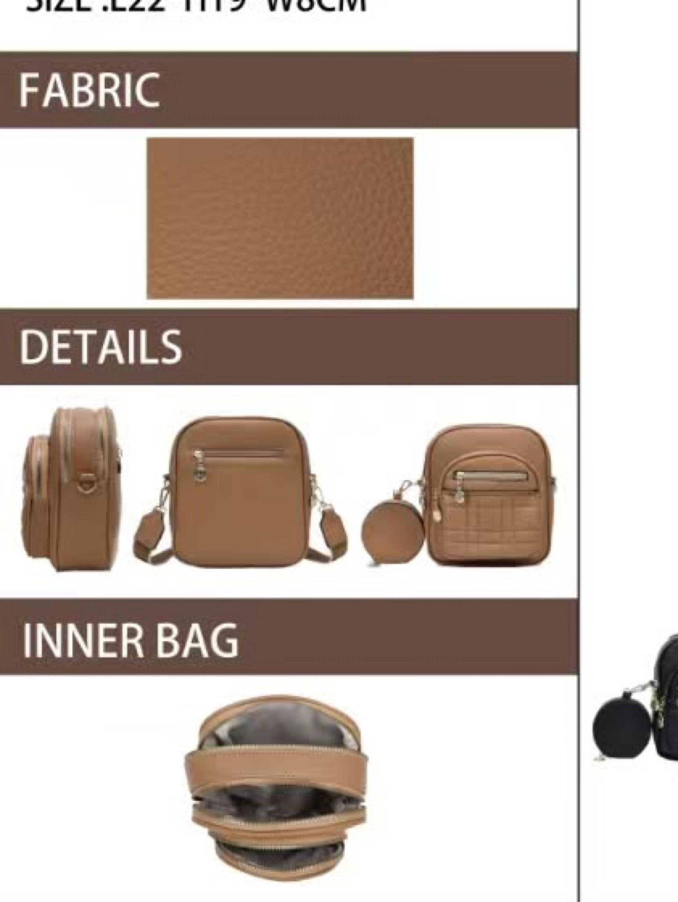 Bolsas transversal