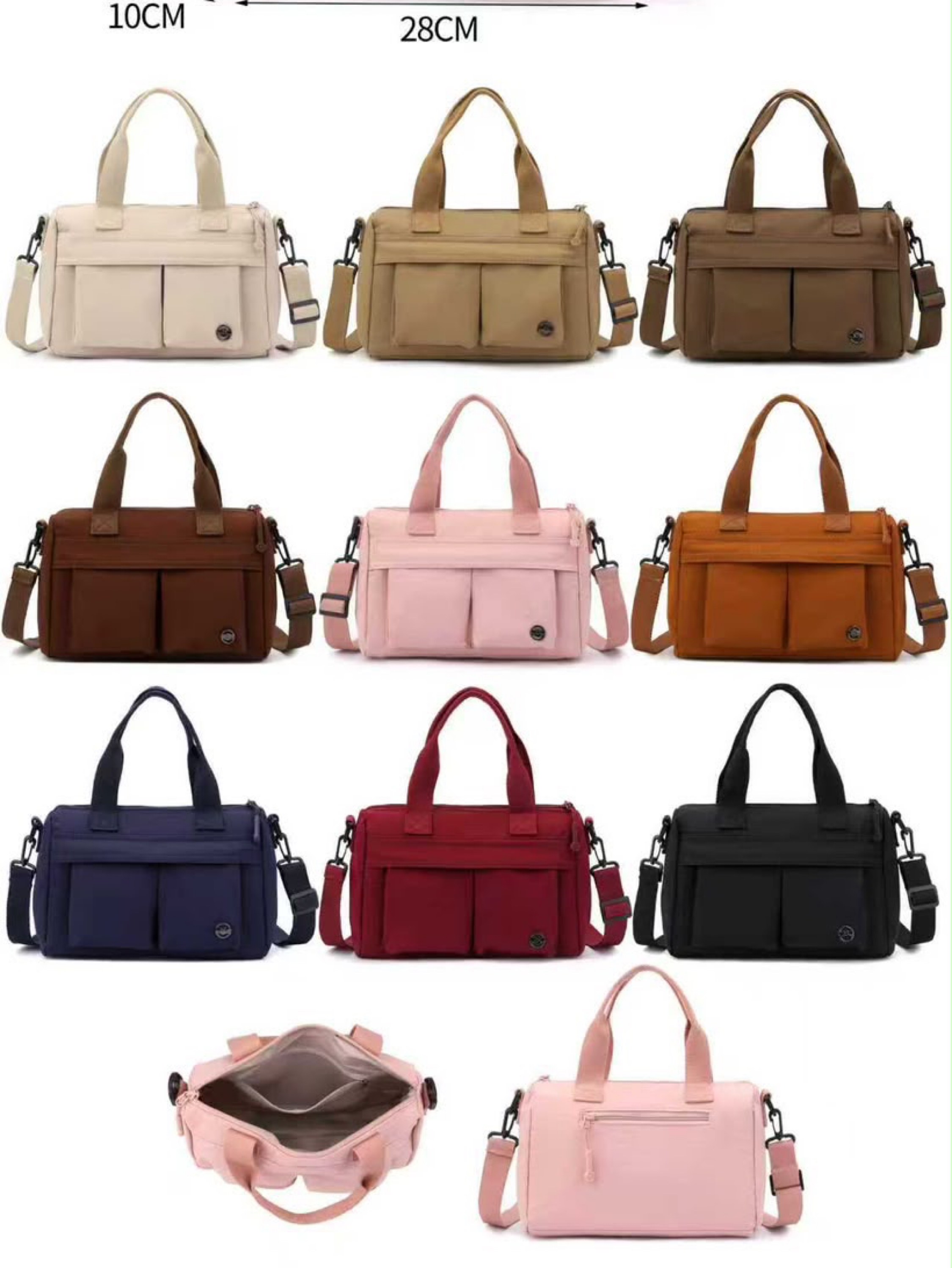 Bolsa impermeável de lado