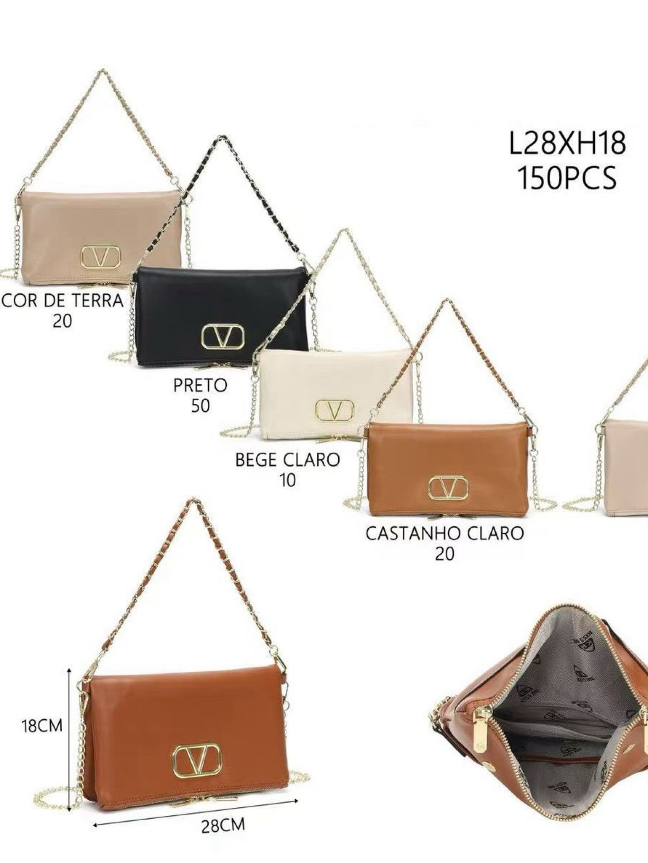 Bolsas de corrente transversal