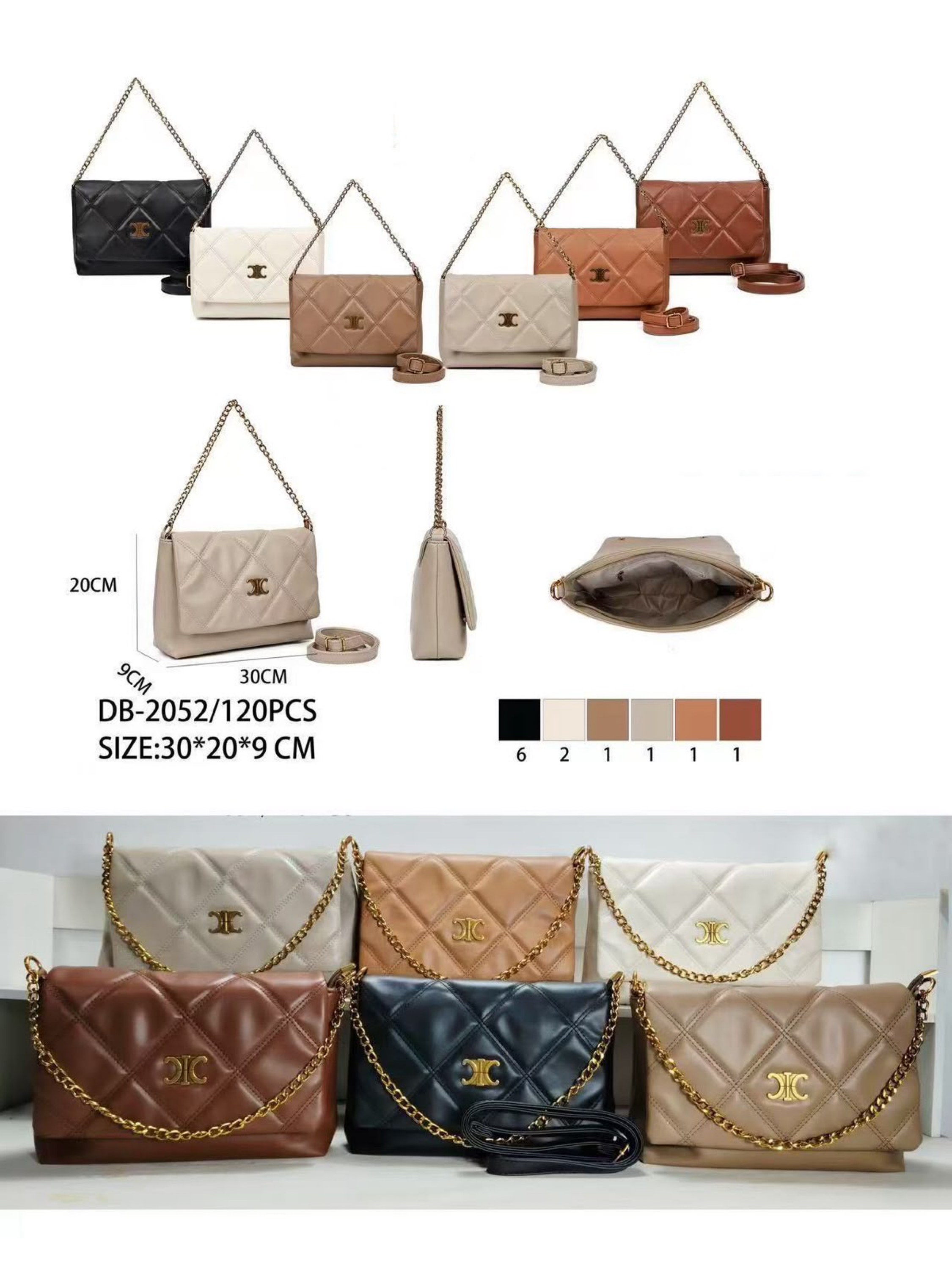 Bolsas transversal