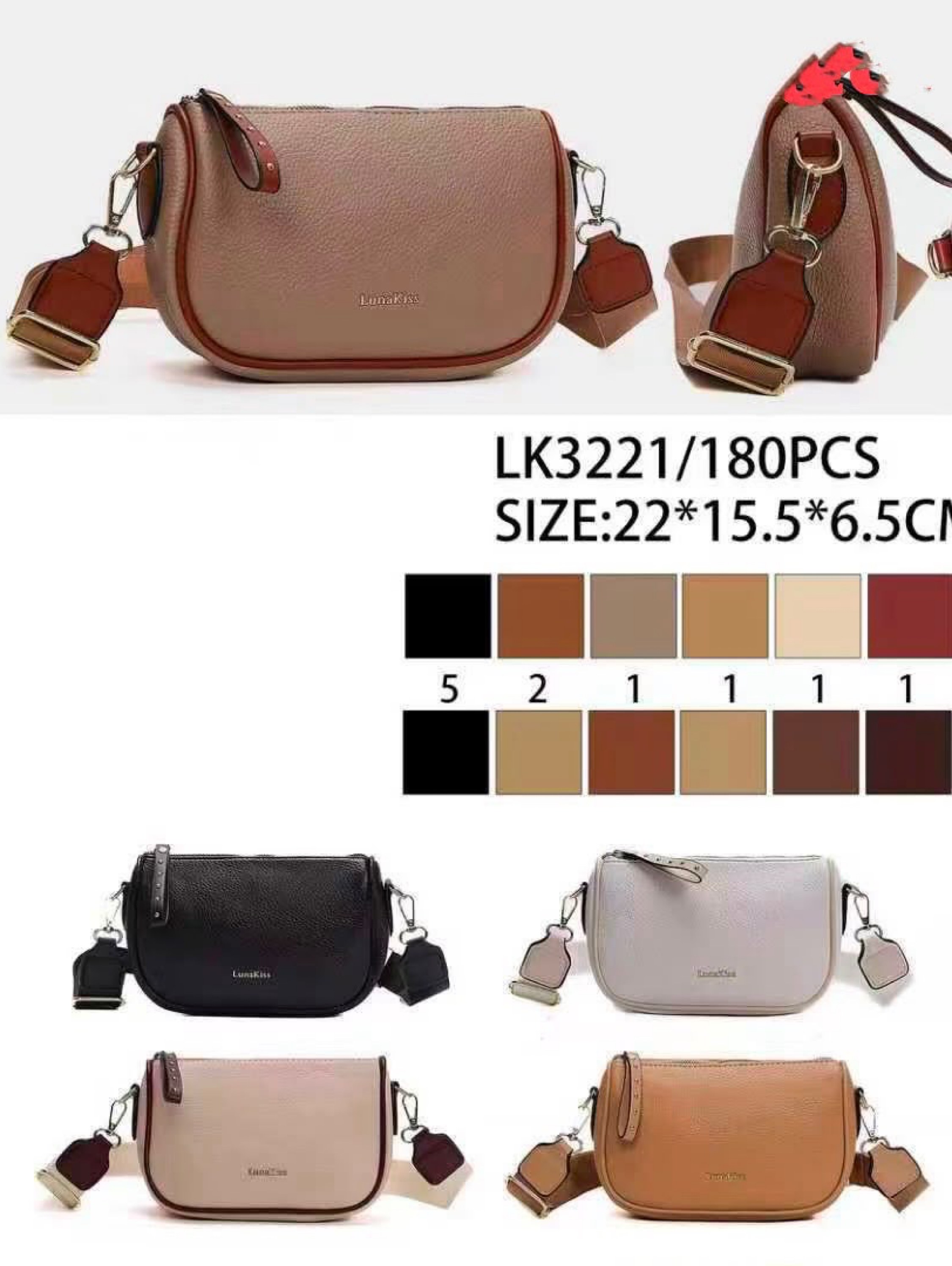 Bolsas transversal