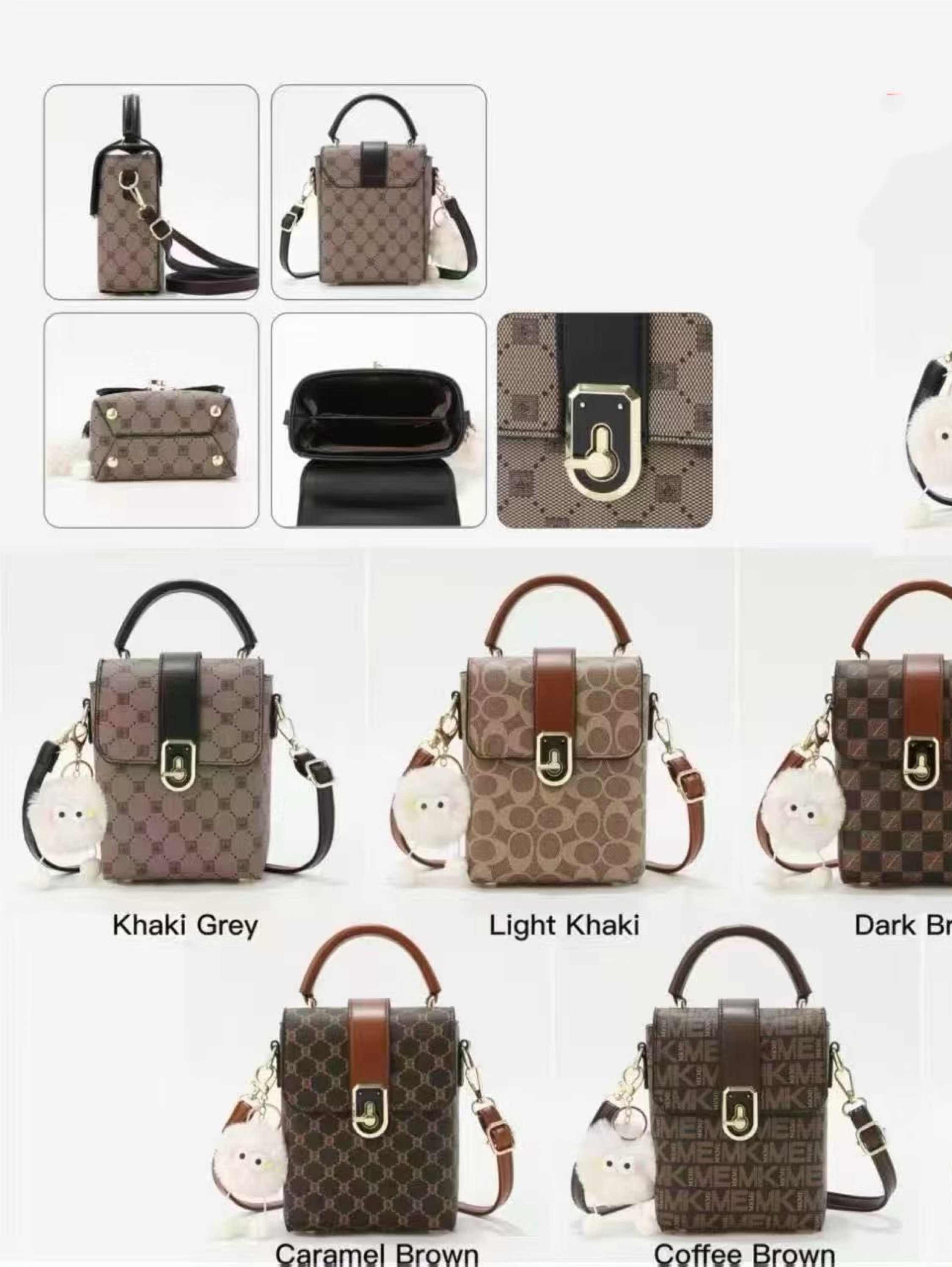 Bolsas de lado