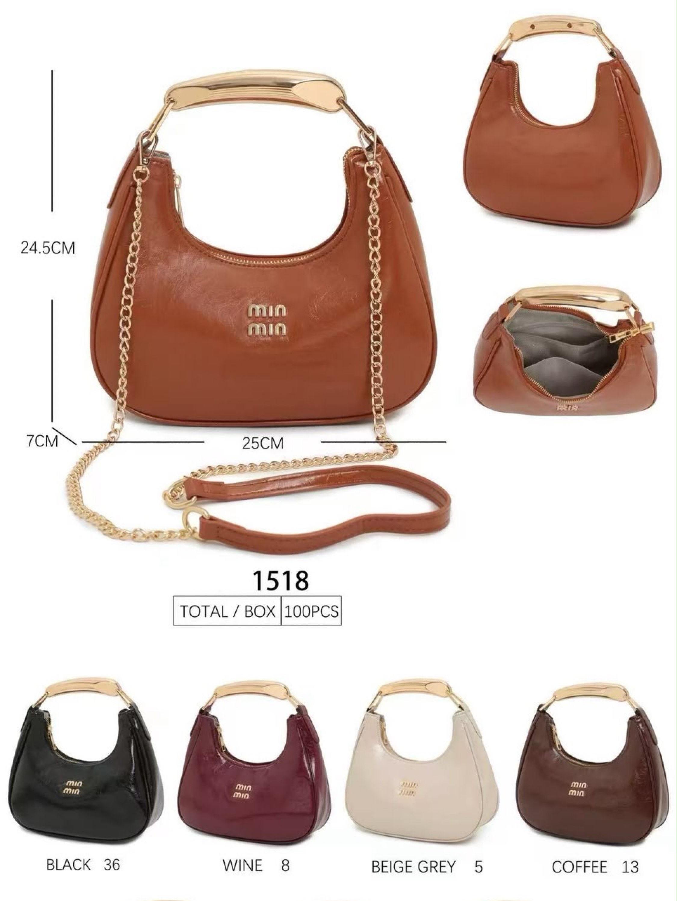 Bolsas meia lua