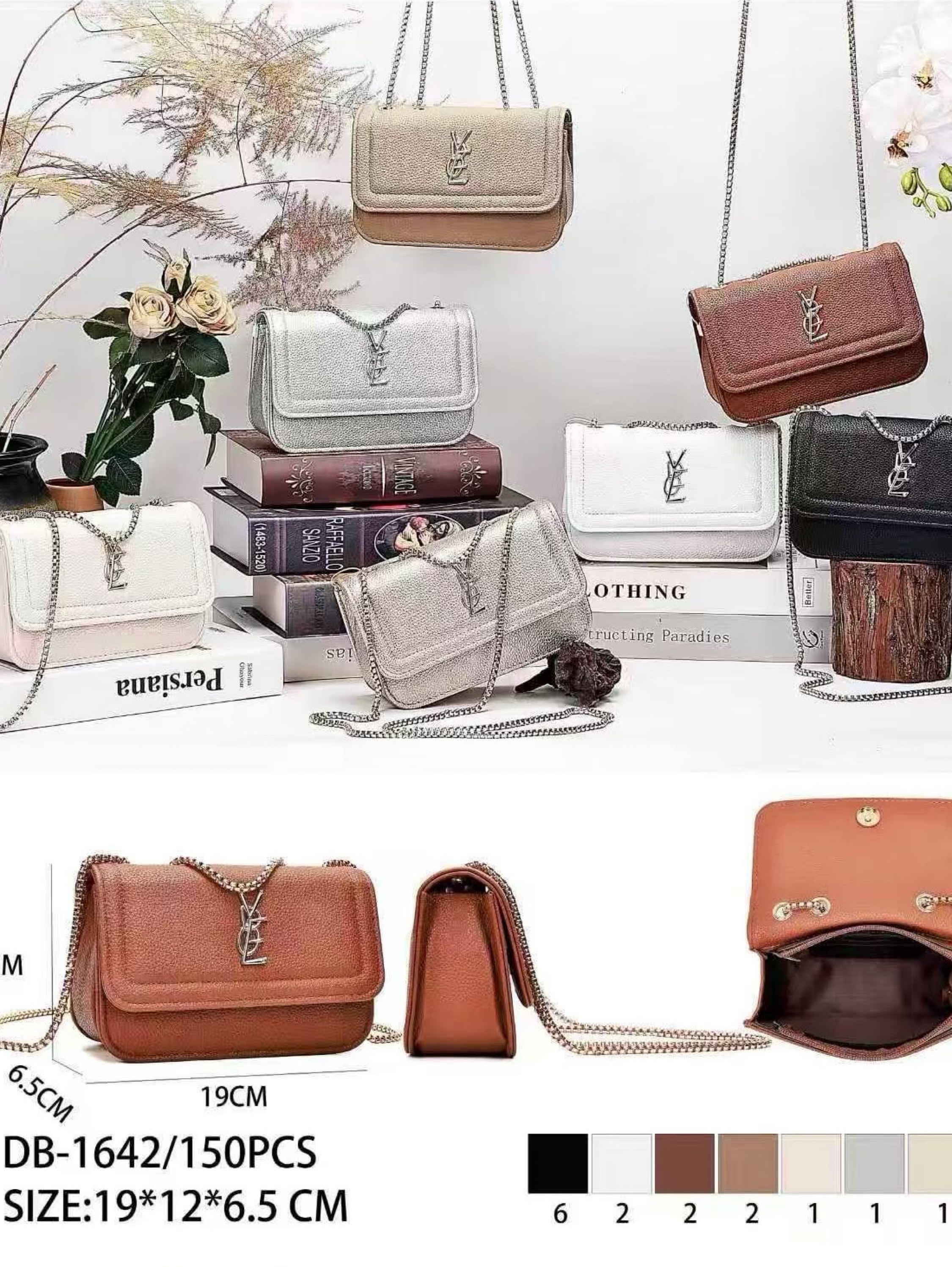 Bolsas transversal de corrente