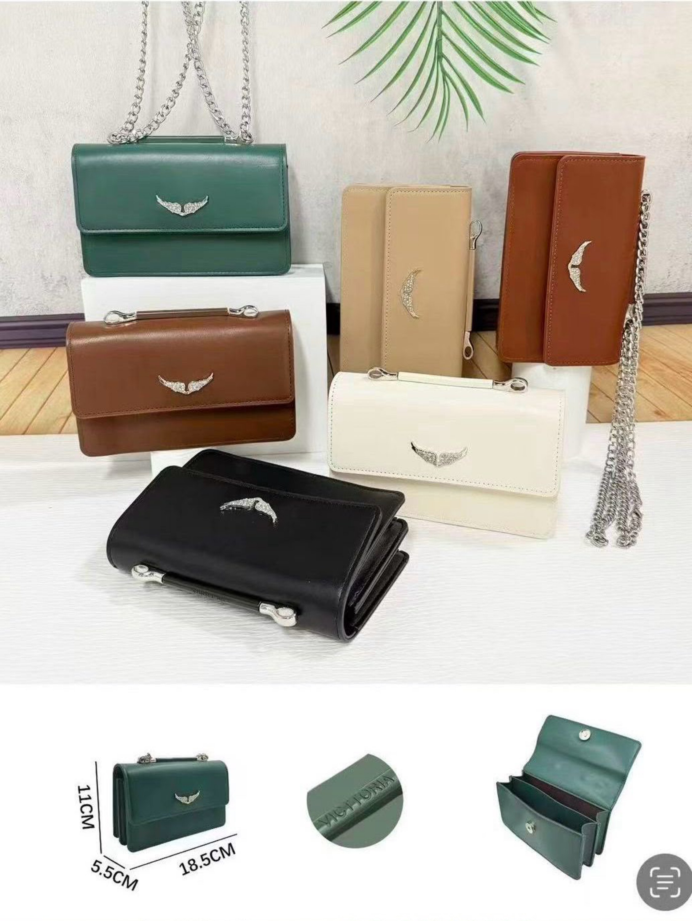 Bolsas de lado de corrente
