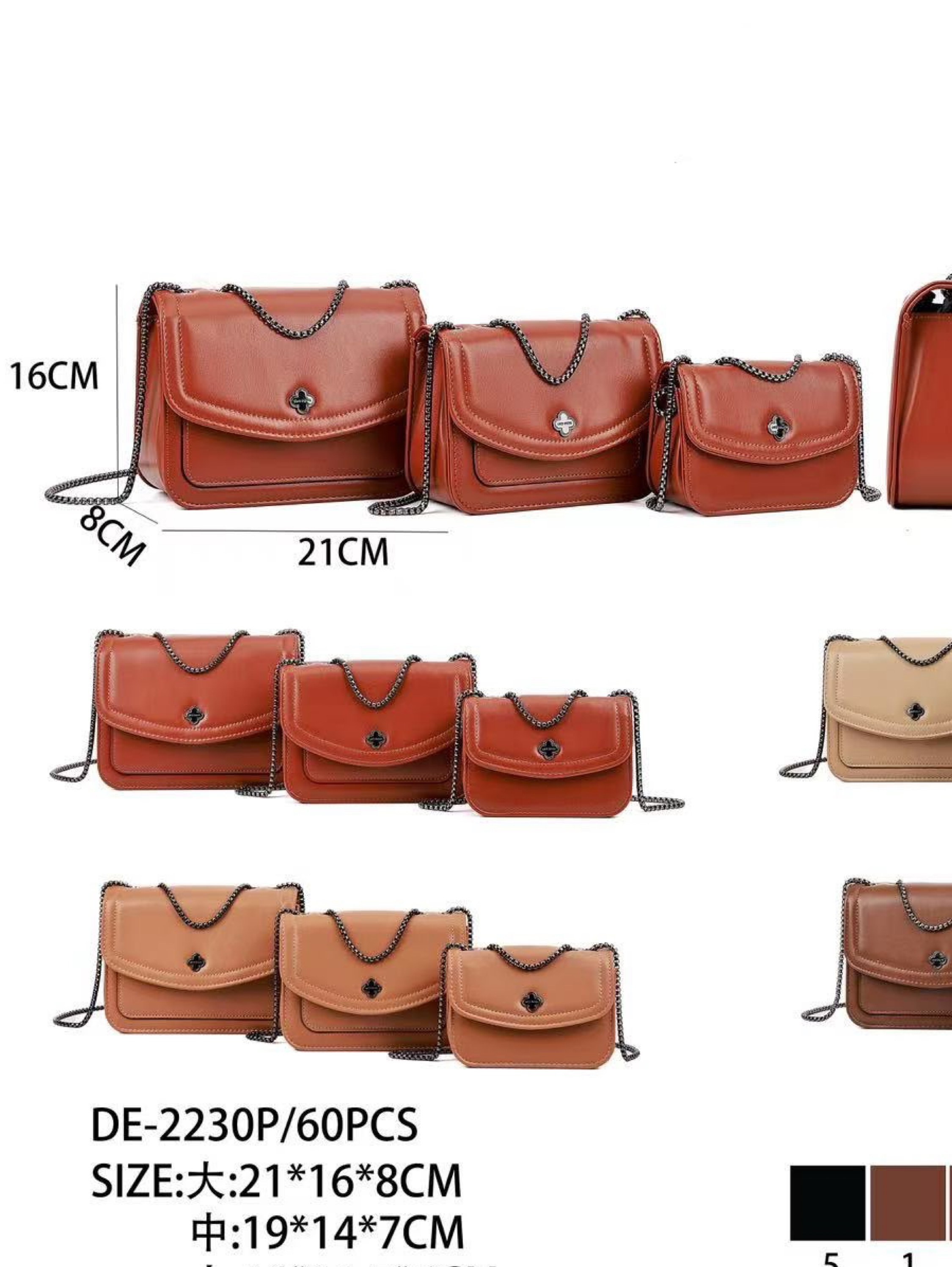 Bolsas transversal