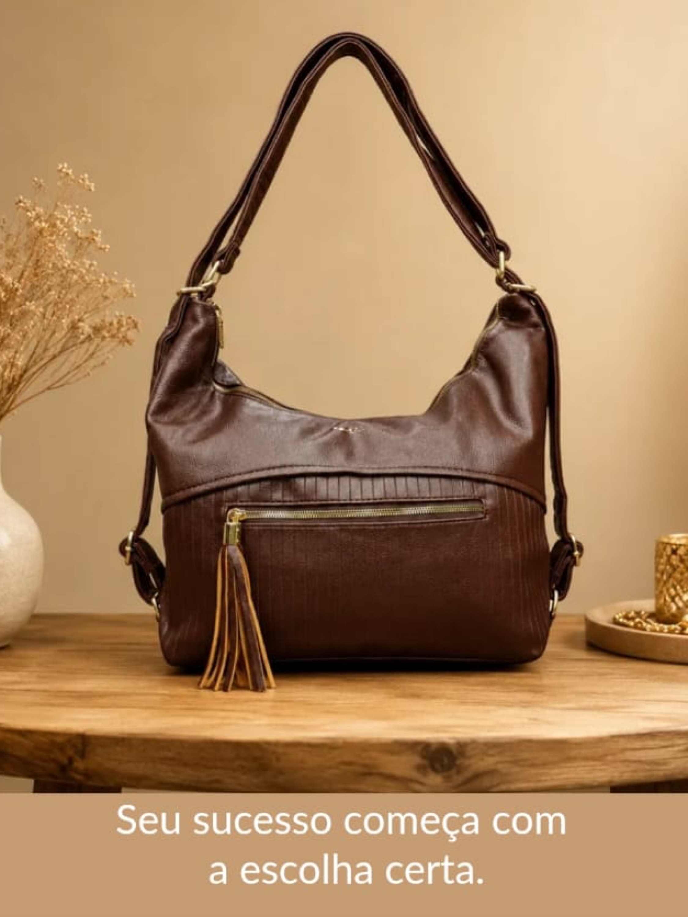 Bolsa que vira mochila