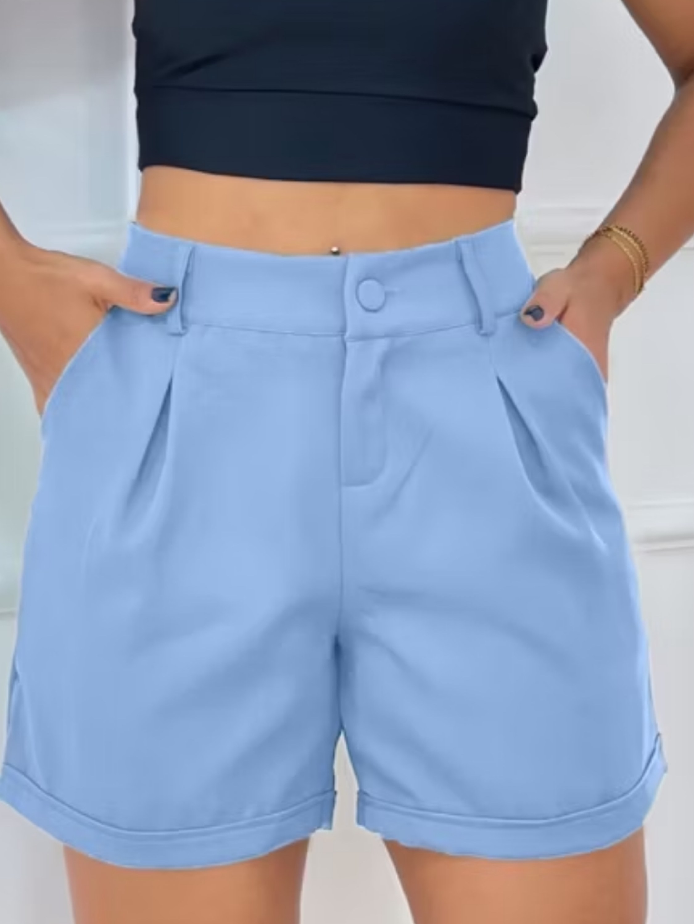 Short Feminino Alfaiataria do P ao G3