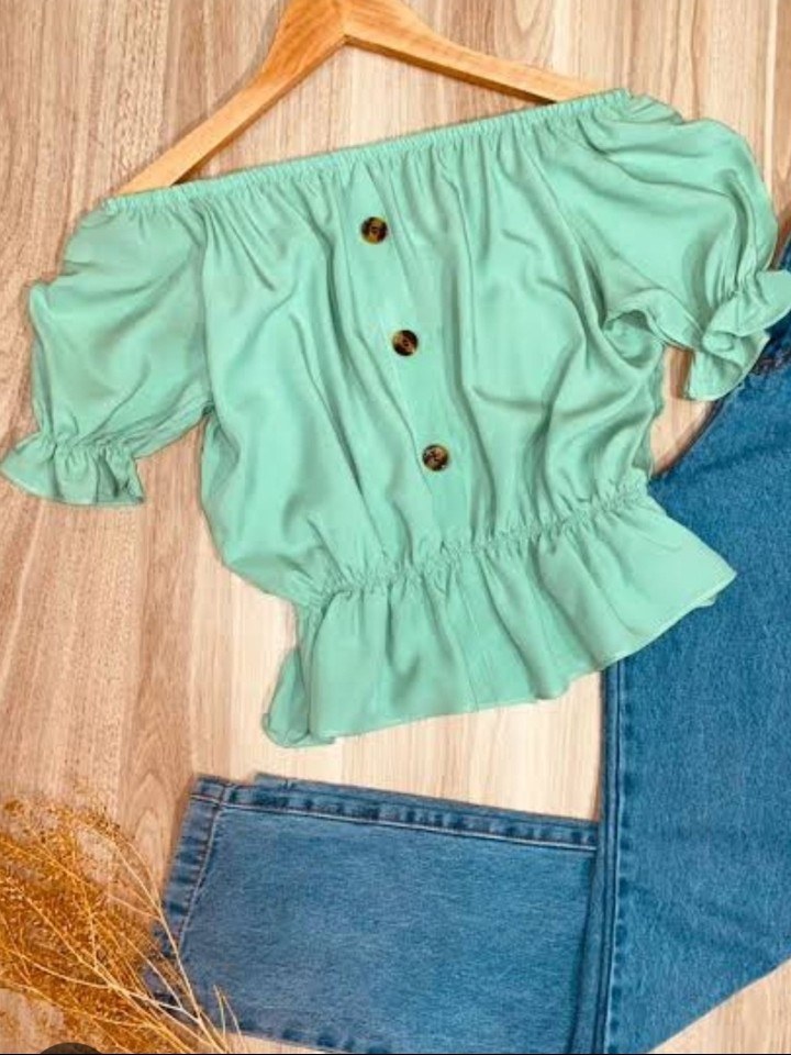 Blusa Ciganinha Com Elástico