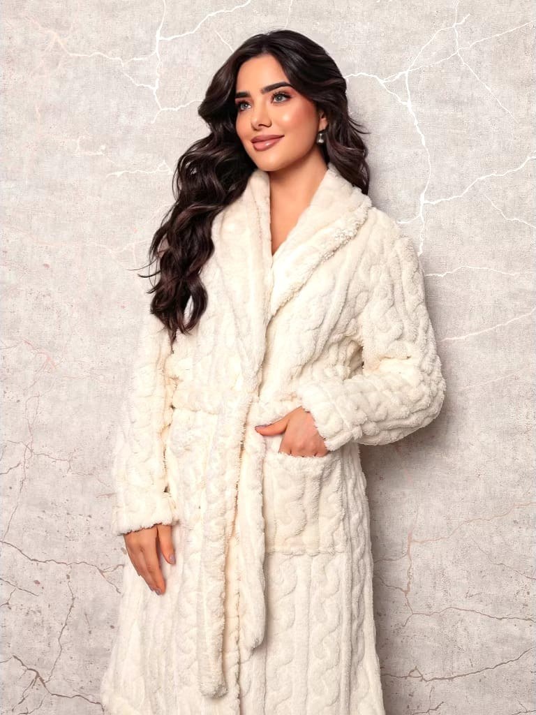 Robe Romântico Feminino Roupão de Banho Confortável