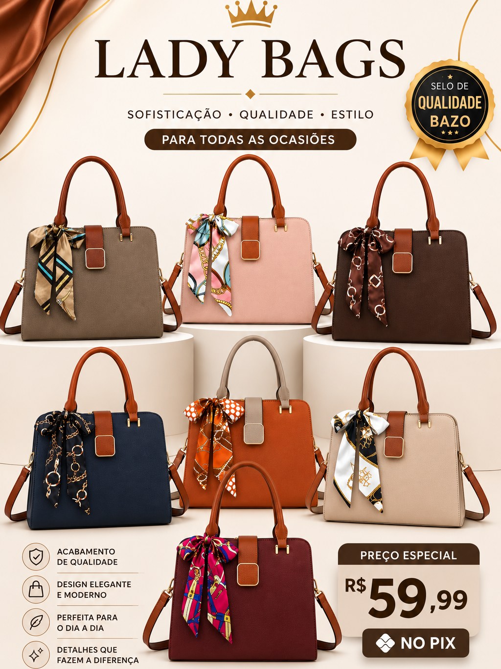 Bolsa Heng Fashion
