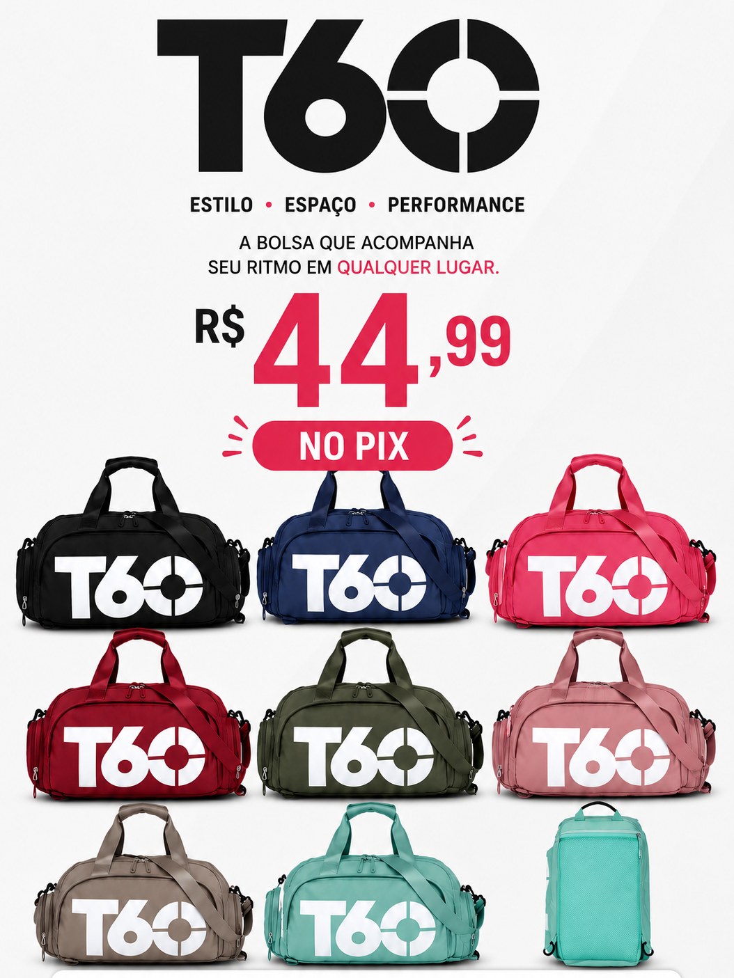 T60 Bolsa Mochila