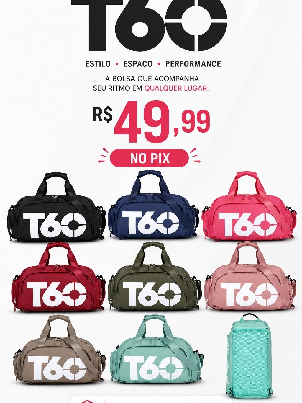 T60 Bolsa Mochila