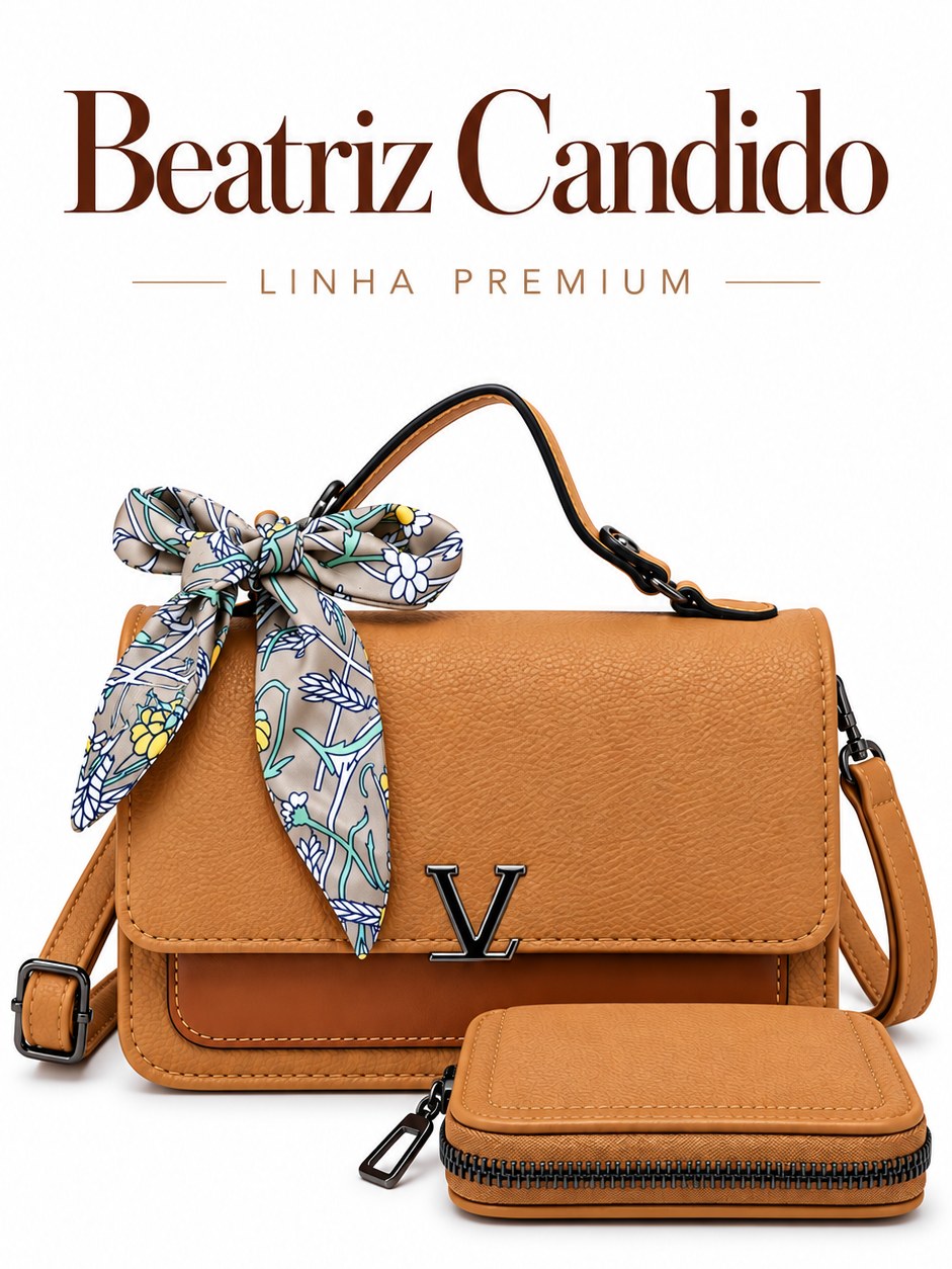 Bolsa Feminina Beatriz Candido Premium