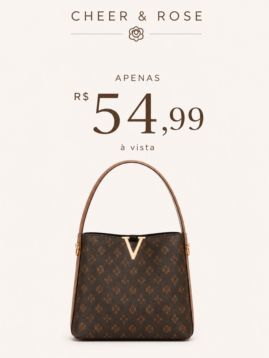 Bolsa Feminina -CHEER ROSE- Premium