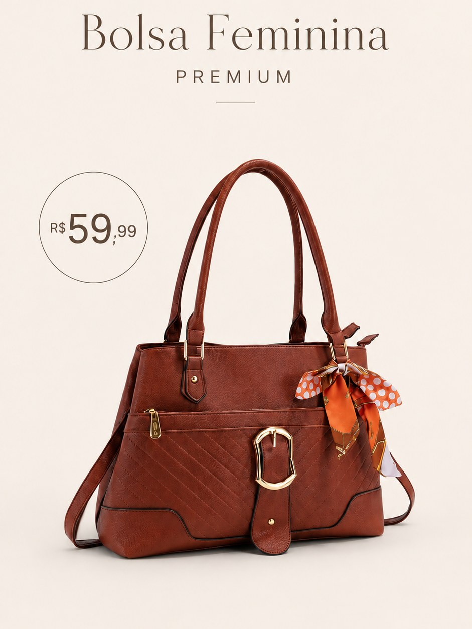 Bolsa Feminina Luna Kiss Premium