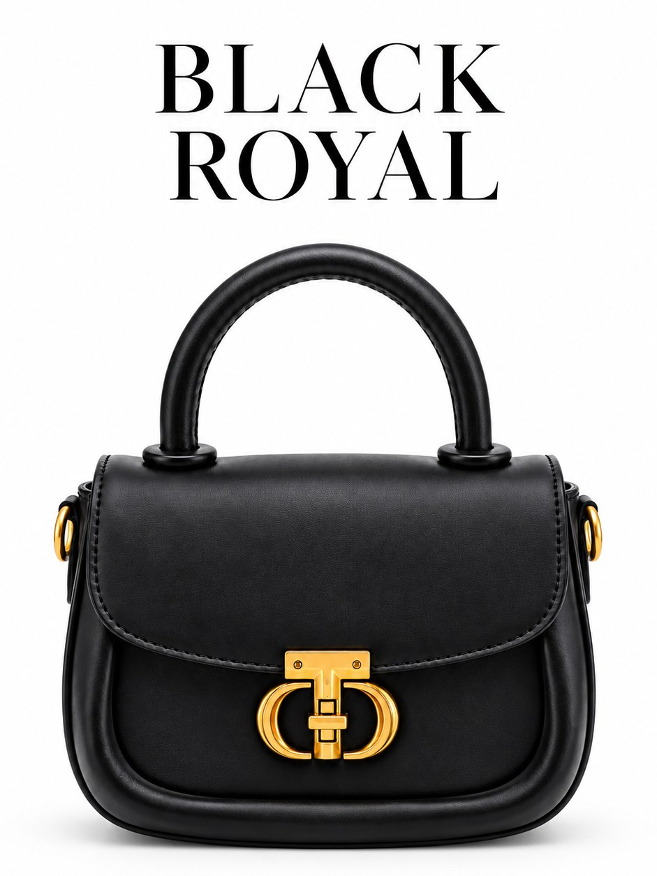 Bolsa Feminina Black Royal Premium