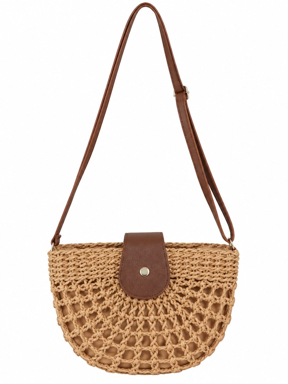 Bolsa Feminina de Palha Antonella