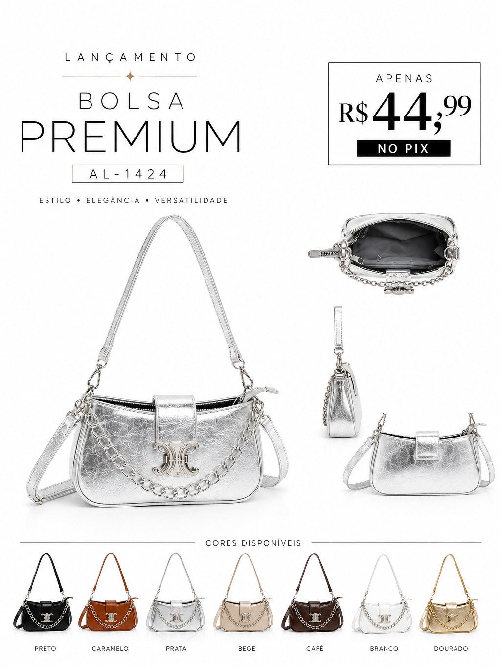 Bolsa Ali Fashion Premium