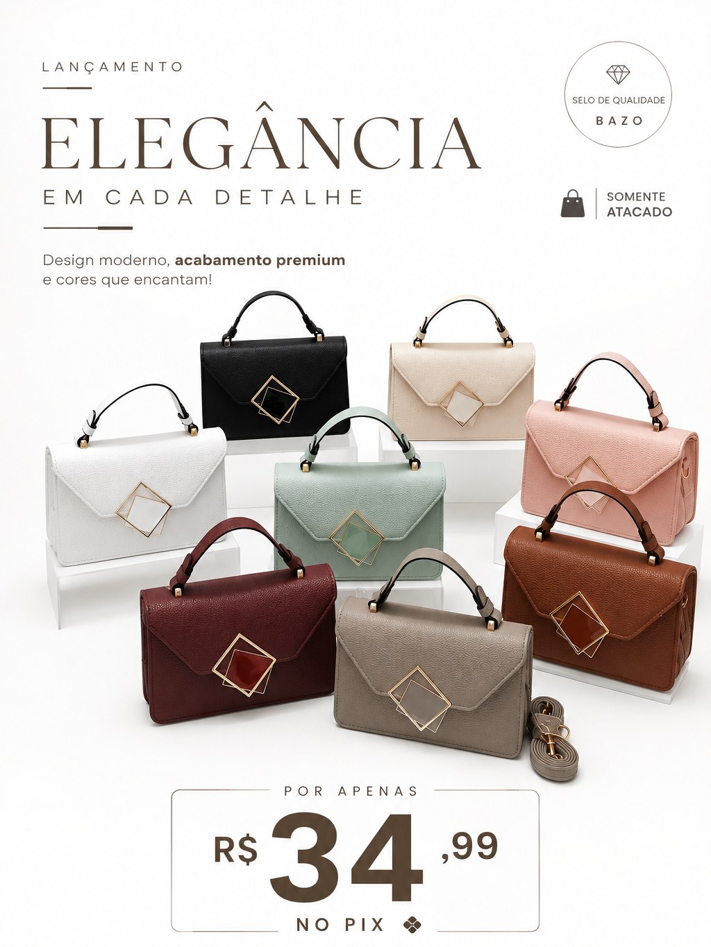 Bolsa Feminina de Mão