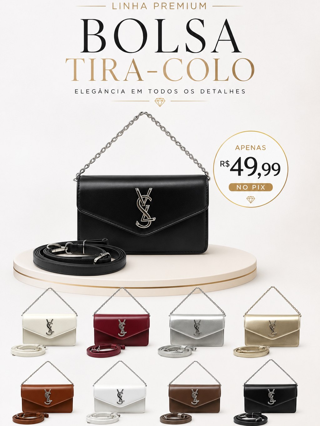 Bolsa Tira-colo Linha Premium