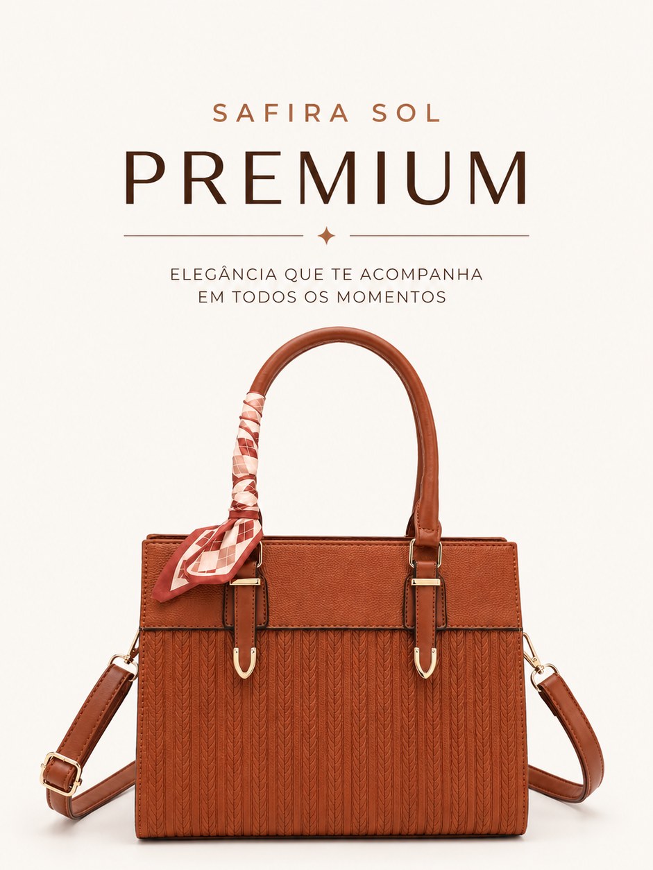 Bolsa Feminina Safira Sol Premium