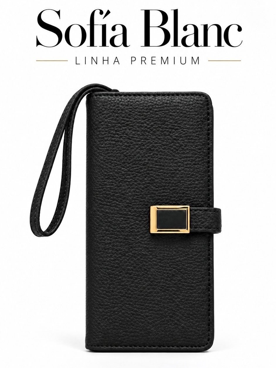 Carteira Feminina Sofía Blanc Premium