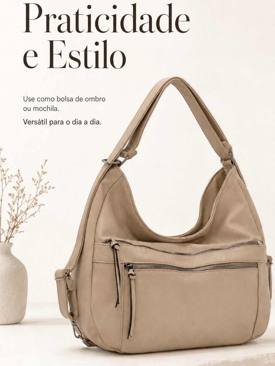 Bolsa-Mochila Feminina Premium