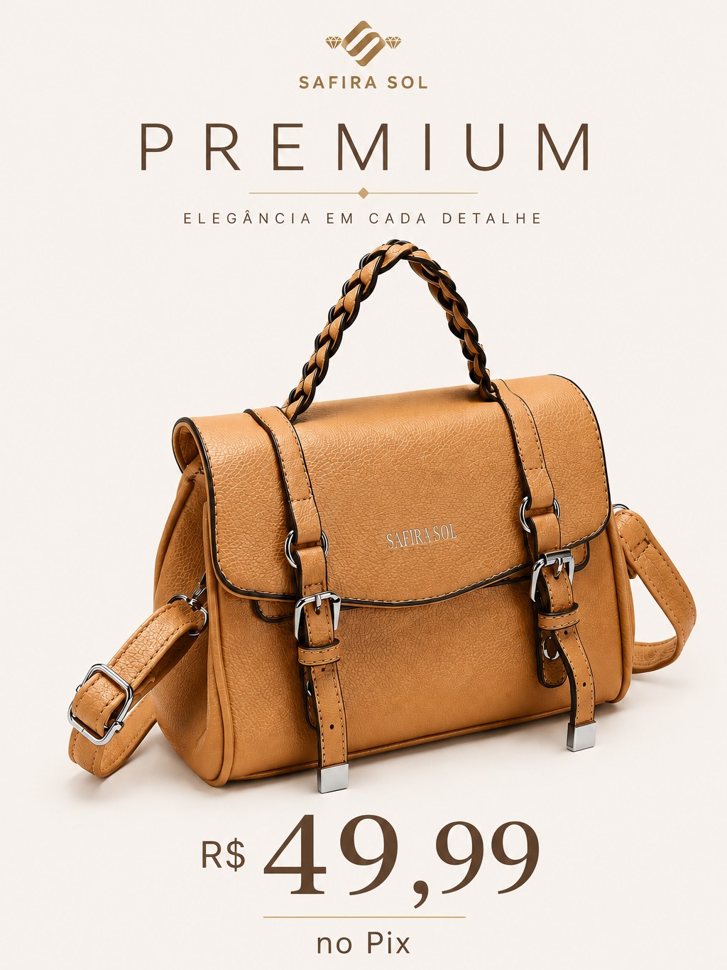 Bolsa Safira Sol Premium