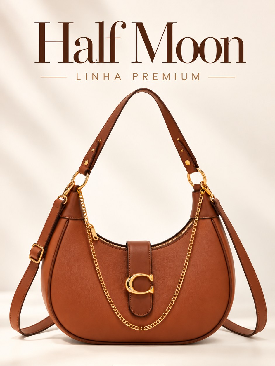 Bolsa Feminina Half Moon Premium