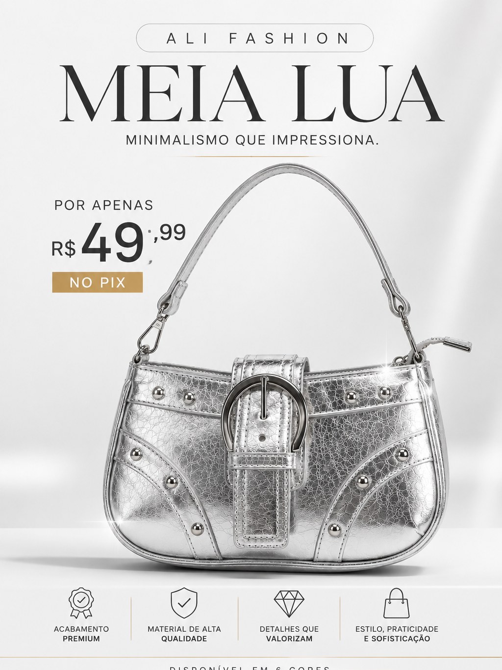 Bolsa de Festa Ali Fashion Premium