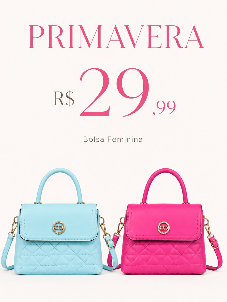 Bolsa Feminina Primavera