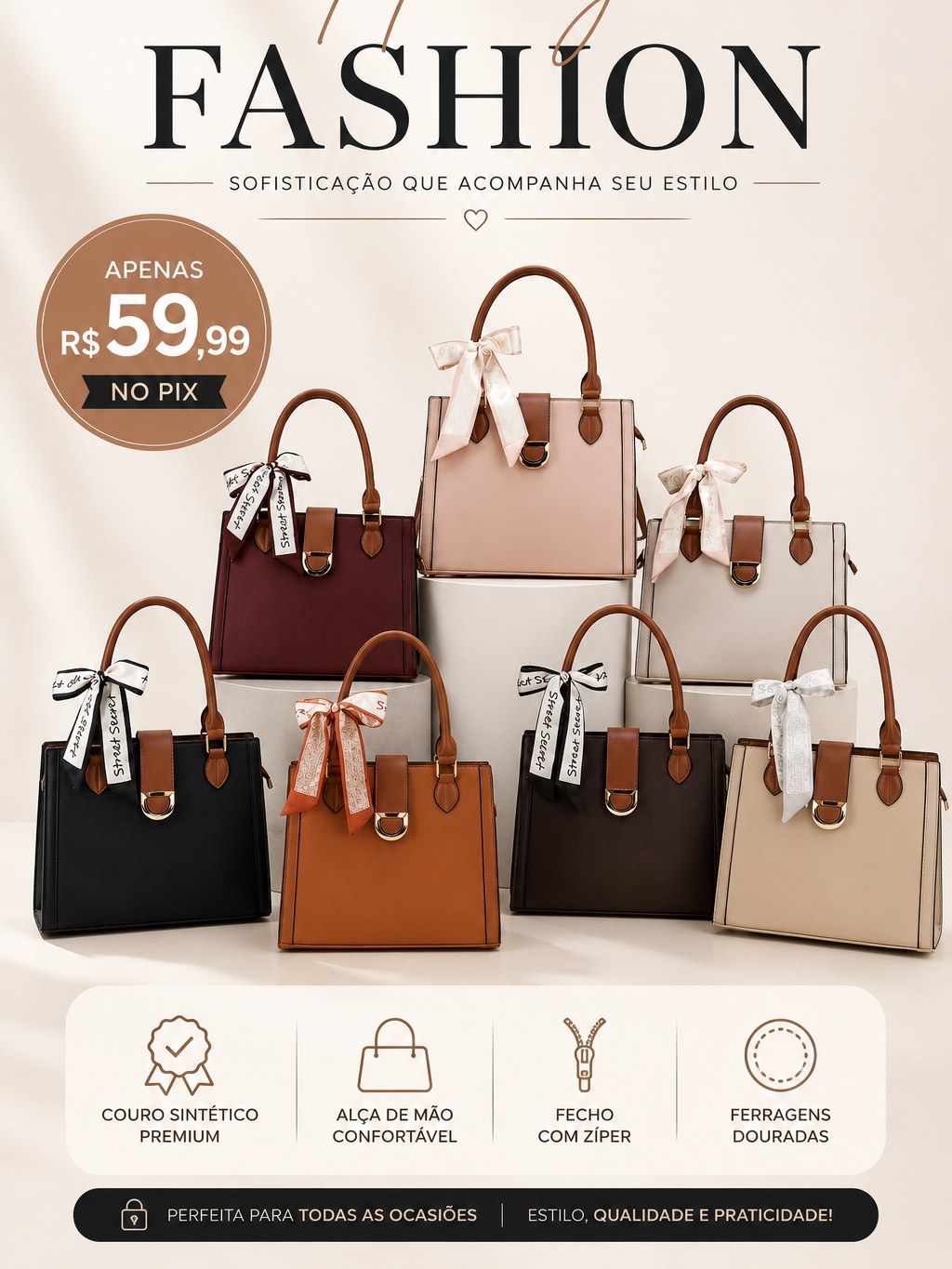 Bolsa Heng Fashion Premium