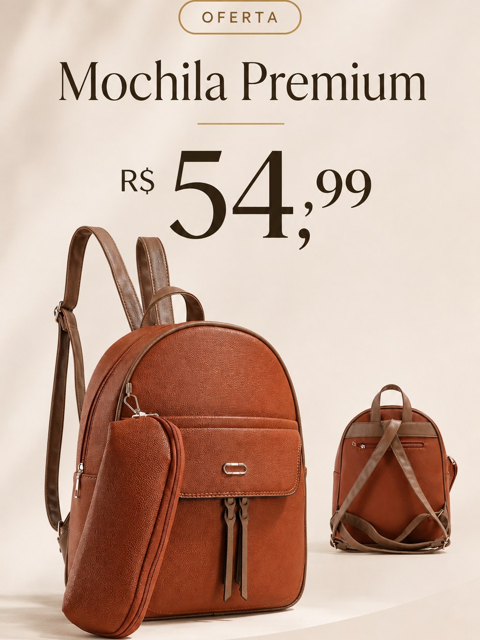 Mochila Feminina Premium