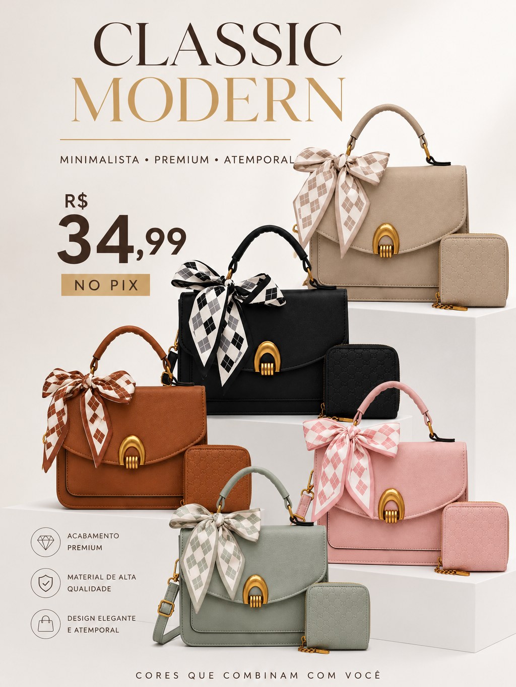 Bolsa Classic Modern