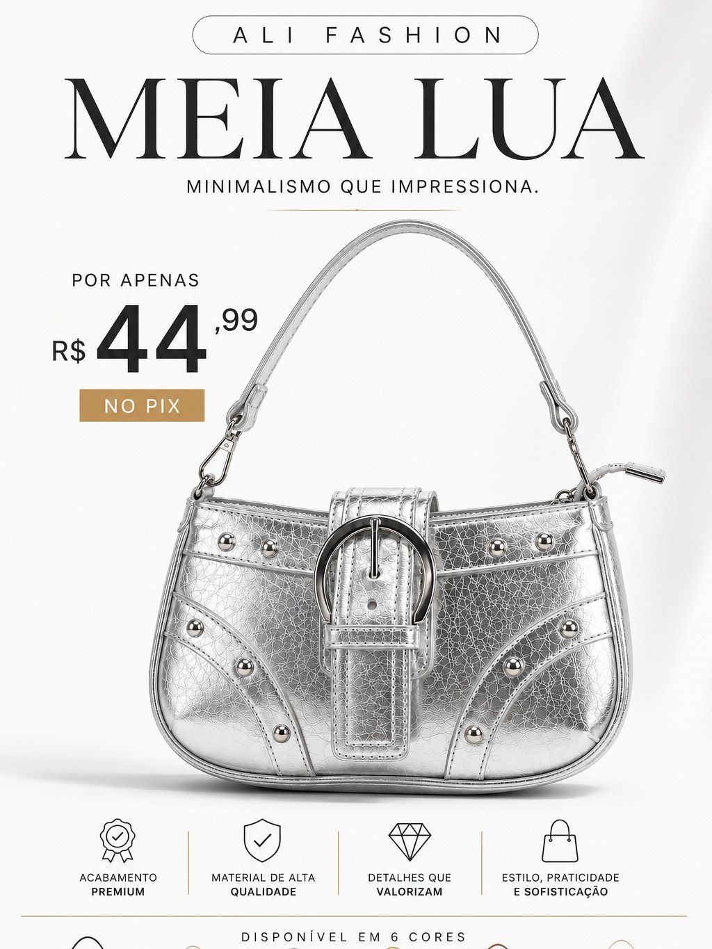 Bolsa de Festa Ali Fashion Premium