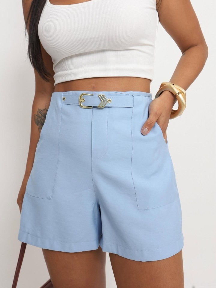 Shorts Lu Em Sensoriale Feminino
