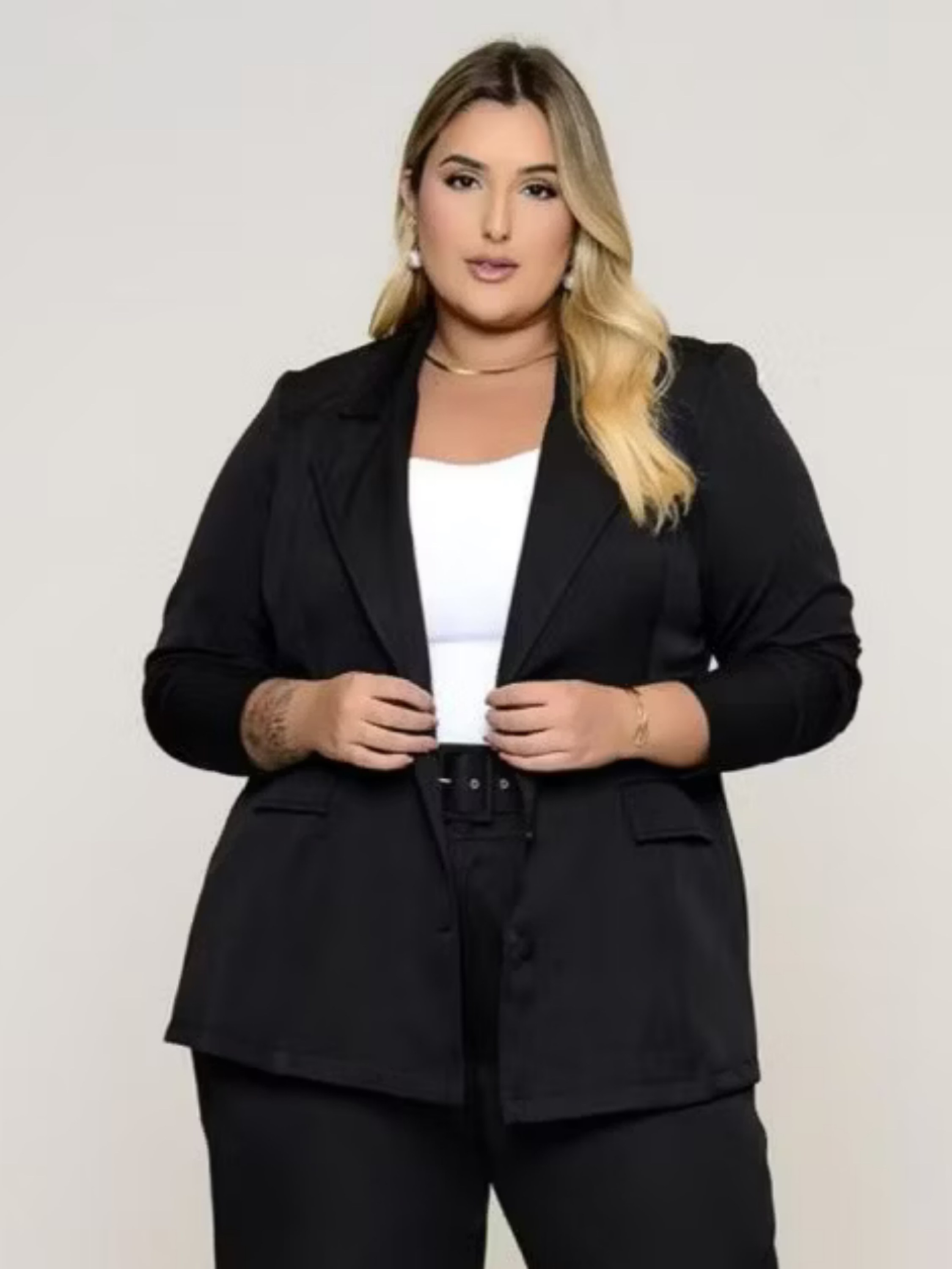 Blazer Plus Size Feminino