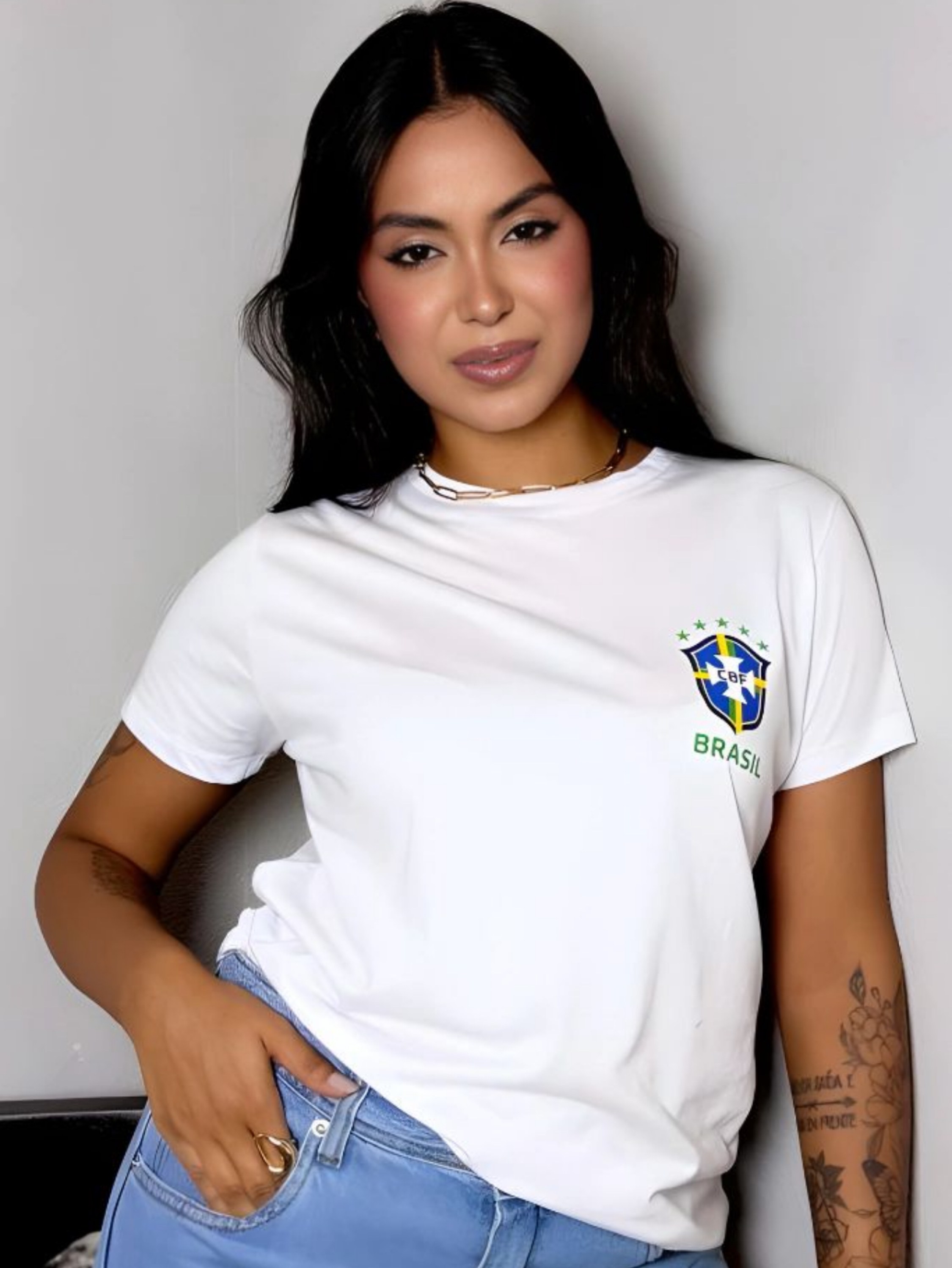 T-shirt Brasil Feminina